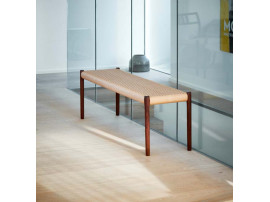 Mid-century modern  bench n°63A, 120 cm,  by Niels Moller. New edition