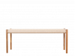 Mid-century modern  bench n°63, 150 cm, by Niels Moller. New edition