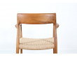 Mid modern scandinavian armchair  model 57 by Niels O. Møller, new edition