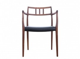 Mid-Century Modern Danish armchair model 64  by Niels Møller, new edition