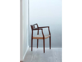 Mid-Century Modern Danish armchair model 64  by Niels Møller, new edition