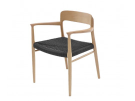 Fauteuil scandinave modèle No 56, édition neuve