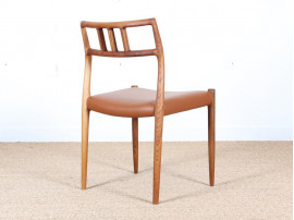 Set of 4 scandinavian teak chairs. Model 78. 