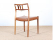 Set of 4 scandinavian teak chairs. Model 78. 