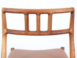 Set of 4 scandinavian teak chairs. Model 78. 