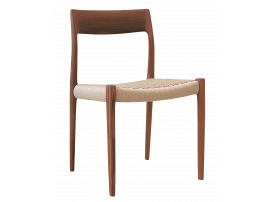 Mid-Century Modern danish chair model 77 by Niels O. Møller, new edition