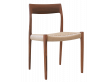 Mid-Century Modern danish chair model 77 by Niels O. Møller, new edition