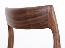 Mid-Century Modern danish chair in teak model 77 by Niels O. Møller