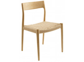 Mid-Century Modern danish chair model 77 by Niels O. Møller, new edition