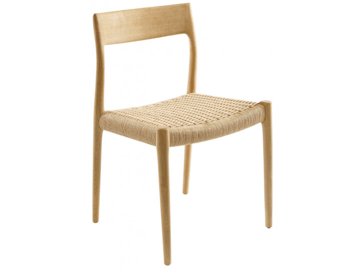 Chaise scandinave modèle 77, nouvelle édition