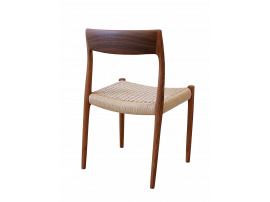 Mid-Century Modern danish chair model 77 by Niels O. Møller, new edition