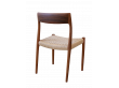 Mid-Century Modern danish chair model 77 by Niels O. Møller, new edition