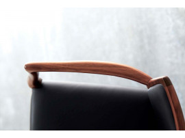 Mid-Century Modern Danish armchair model 65  by Niels Møller, new edition