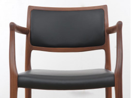 Fauteuil scandinave modèle No 65, édition neuve