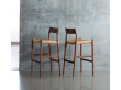 Mid-Century Modern danish barstool model 77 by Niels O. Møller, new edition