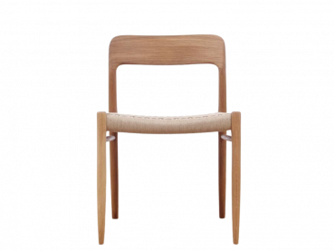 Mid-Century Modern danish chair model 75 by Niels O. Møller. New production.