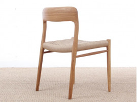 Mid-Century Modern danish chair model 75 by Niels O. Møller. New production.