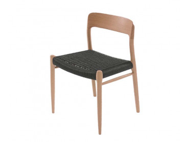 Mid-Century Modern danish chair model 75 by Niels O. Møller. New production.