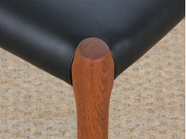 Mid-Century Modern Danish chair model 80  by Niels Møller, new edition