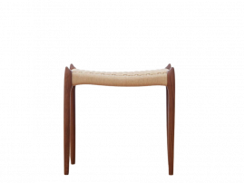 Tabouret scandinave modèle 78A  en noyer, nouvelle édition