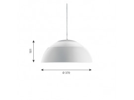 Mid-Century  modern scandinavian pendant lamp  AJ Royal Ø37 cm ou Ø50 cm by Arne Jacobsen