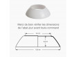 Spare parts for Louis Poulsen pendant lamp PH 1/2