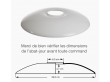 Pièces détachées pour lampe de table Louis Poulsen modèle PH 3 1⁄2-2 1⁄2 Verre