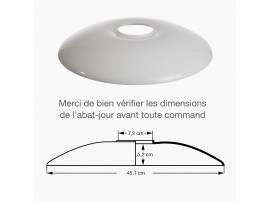 Pièces détachées pour suspension Louis Poulsen modèle PH 4 1⁄2-4 verre