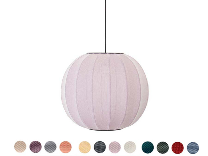 Suspension scandinave modèle Knit-Wit. Ø 45 cm. 12 coloris