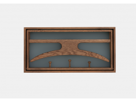 Mid-Century modern scandinavian wall hanger