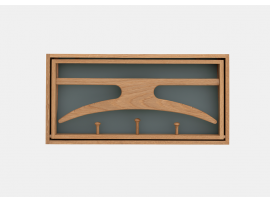 Mid-Century modern scandinavian wall hanger