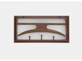 Mid-Century modern scandinavian wall hanger