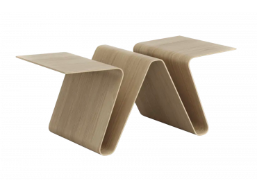 Table d'appoint ou Porte-revues scandinave Papermaster