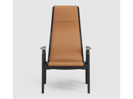 Lamino easy chair, with fabric or leather. New edition