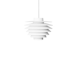 Mid-Century modern scandinavian White Verona pendant lamp. New edition