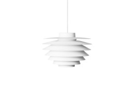 Mid-Century modern scandinavian White Verona pendant lamp. New edition