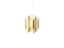 Mid-Century modern scandinavian Pendant lamp Divan 2 Brass. New edition