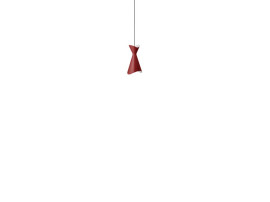 Mid-Century modern scandinavian Red Ninotchka pendant lamp. New edition