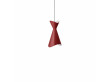 Mid-Century modern scandinavian Red Ninotchka pendant lamp. New edition