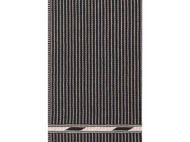 Tapis scandinave modèle VK3 black / white