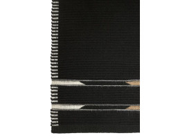 Tapis scandinave modèle VK9 black