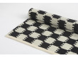 Tapis de couloir scandinave modèle VK5 black / white