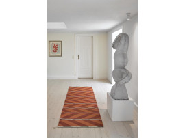 Tapis de couloir scandinave modèle VK6 orange