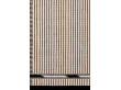 Tapis scandinave modèle VK3 white / black