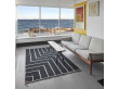 Mid-modern scandinavian rug model VK1 black / white