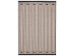 Tapis scandinave modèle VK3 white / black