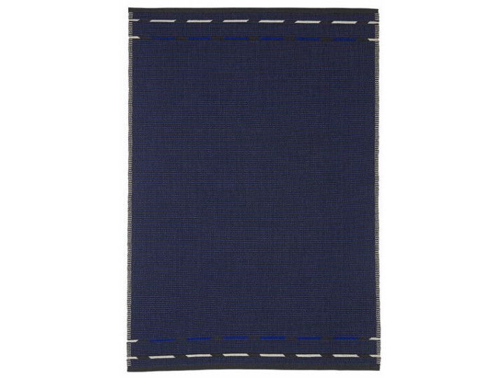 Mid-modern scandinavian rug model VK4 blue