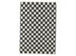 Mid-modern scandinavian rug model VK5 white / black