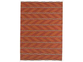 Tapis scandinave modèle VK6 orange