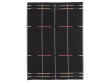 Mid-modern scandinavian rug model VK9 black